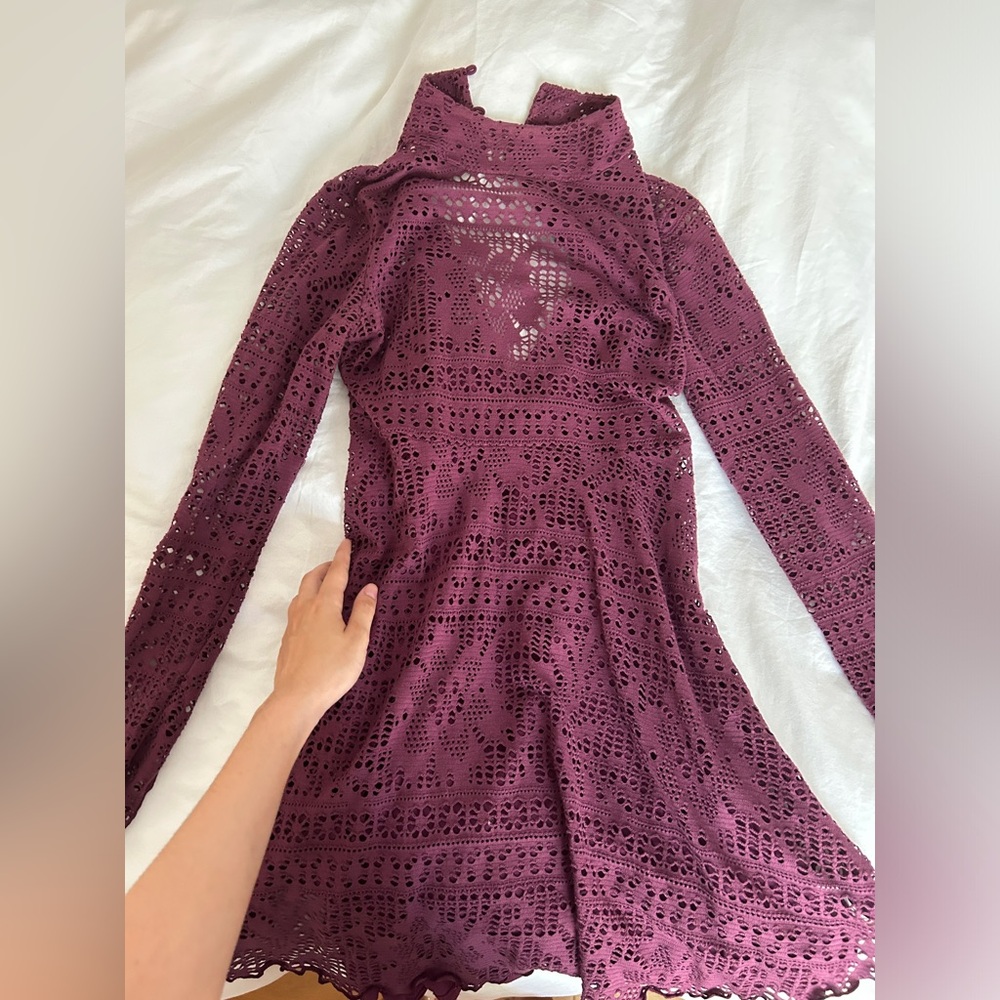 Free people Fall mini dress